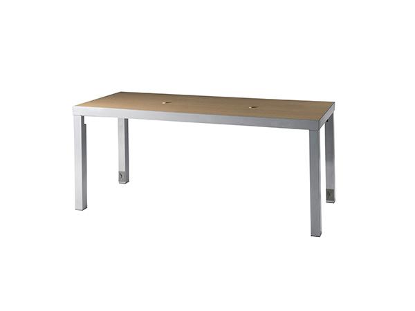 CECT-038 | Ventura Communal Bar Table (Maple) -- Trade Show Rental Furniture